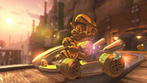Mario Dorado en Mario Kart 8 Deluxe