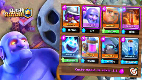 mejores mazos con el Lanzarrocas en Clash Royale