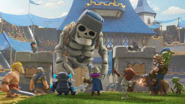mejores mazos con el Esqueleto Gigante en Clash Royale