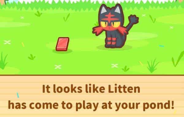 Litten en Magikarp Jump
