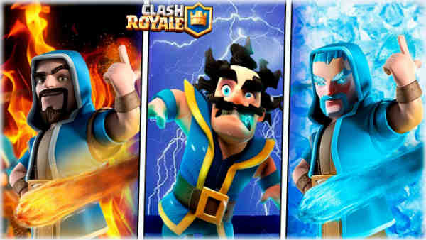 Mazo de triple mago en Clash Royale