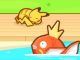 Pikachu en Magikarp Jump