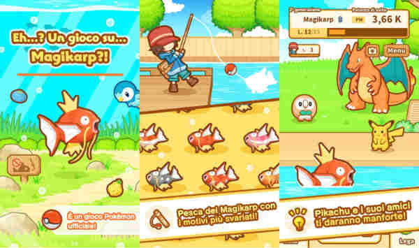 Piplup en Magikarp Jump