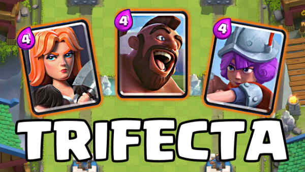 Trifecta en Clash Royale