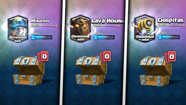 conseguir legendarias en Clash Royale