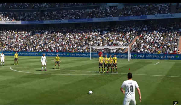 faltas con efecto en FIFA 17