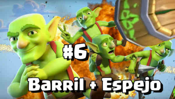 mejores mazos con el Barril de duendes en Clash Royale