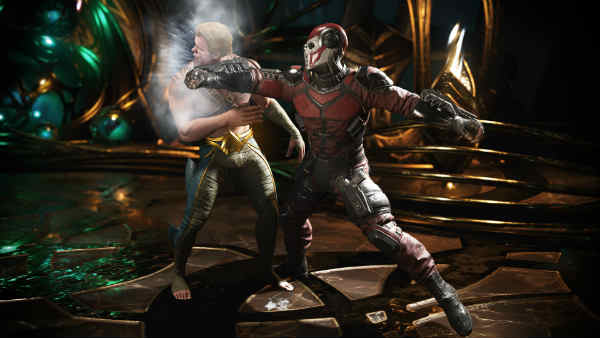 transiciones de nivel en Injustice 2