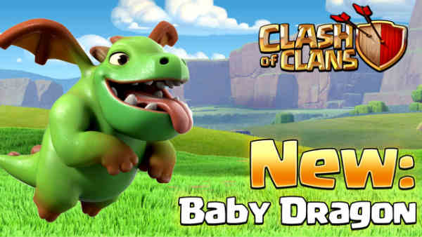 Baby Dragon en Clash of Clans