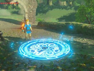 Teletransportador en Zelda Breath of the Wild