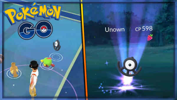 Unown en Pokémon Go
