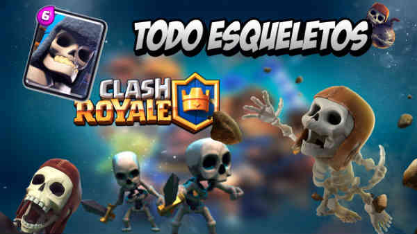 esqueletos en Clash Royale