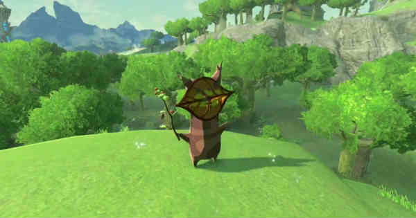 máscara kolog en Zelda Breath of the Wild