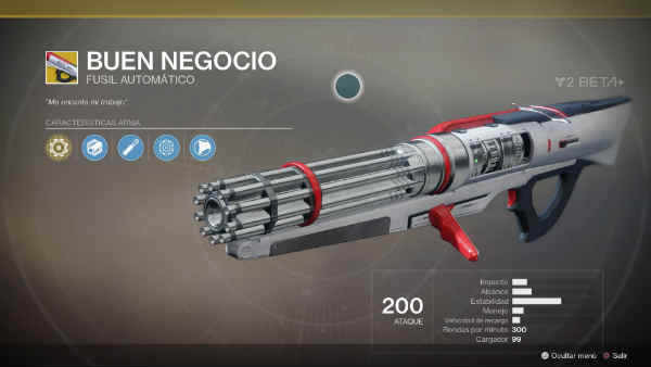 Buen Negocio en Destiny 2