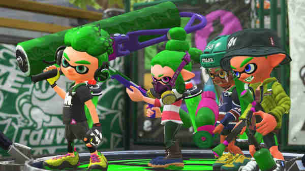 Pergaminos en Splatoon 2