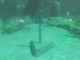 Santuario de la espada en Zelda Breath Of The Wild