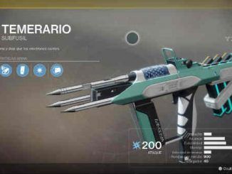 Temerario en Destiny 2