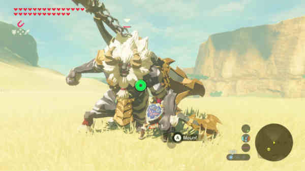 centaleón blanco en modo experto en Zelda BoTW