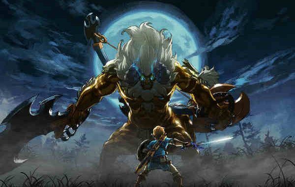 centaleón dorado en Zelda Breath Of The Wild