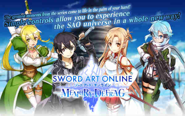 guía de Sword Art Online Memory Defrag
