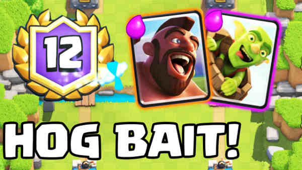 mazos Hog-Bait de Clash Royale