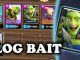 mazos Log-Bait de Clash Royale