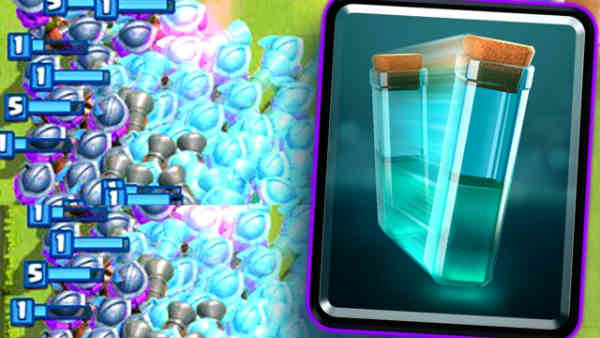 mejores mazos con Clon en Clash Royale