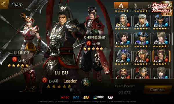 promocionar en Dynasty Warriors Unleashed