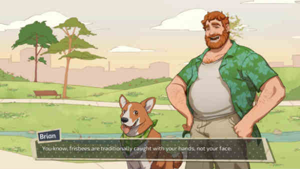 final de Brian en Dream Daddy