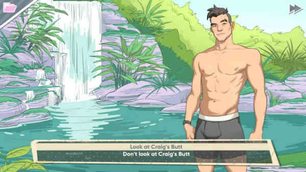 final de Craig en Dream Daddy