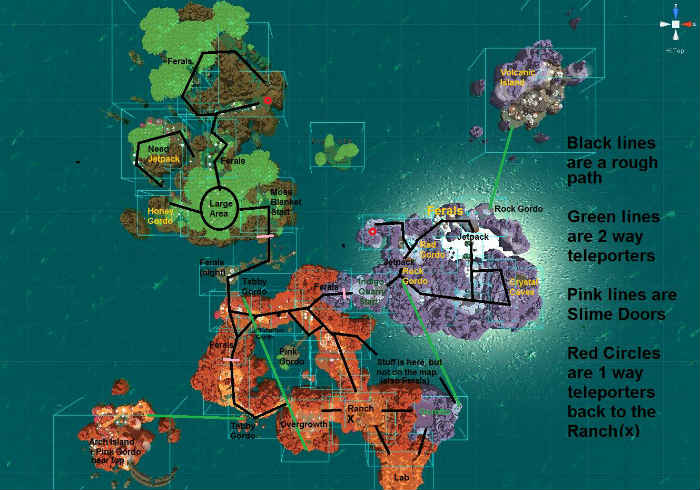 Mapa de slime rancher 2