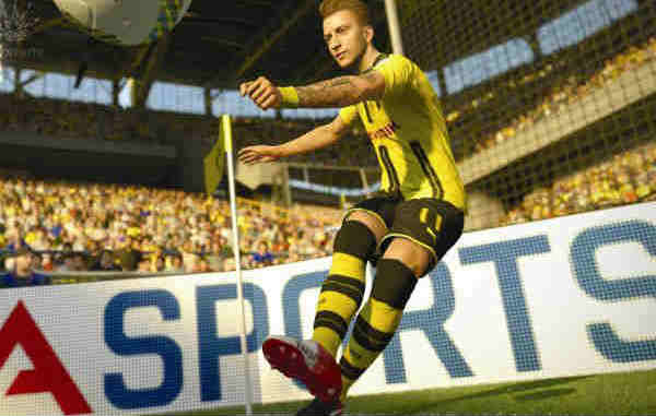 Córner en FIFA 18