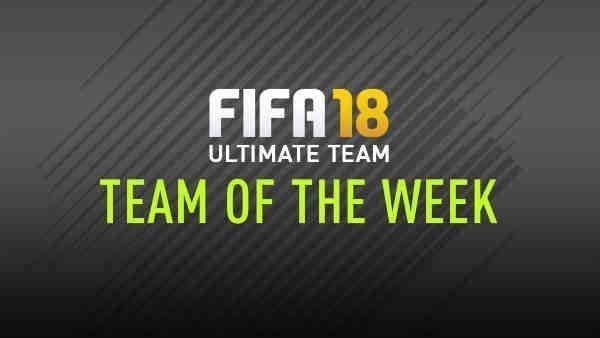 FIFA 18 TOTW team of the week