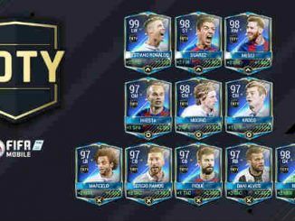 Nominados al TOTY de FIFA 18