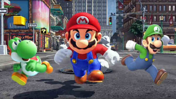 Yoshi en Super Mario Odyssey