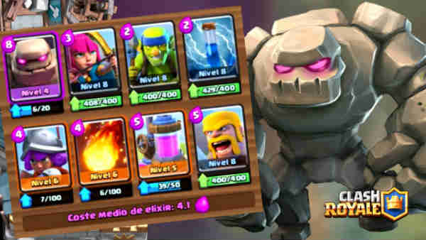 counters del Golem en clash royale
