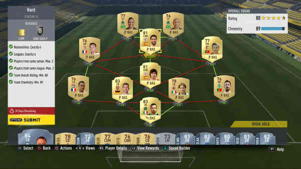 híbrido de países en FIFA 18