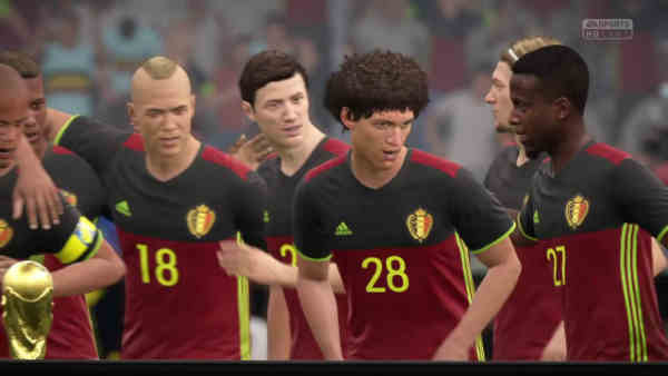mejores jugadores belgas en FIFA 18