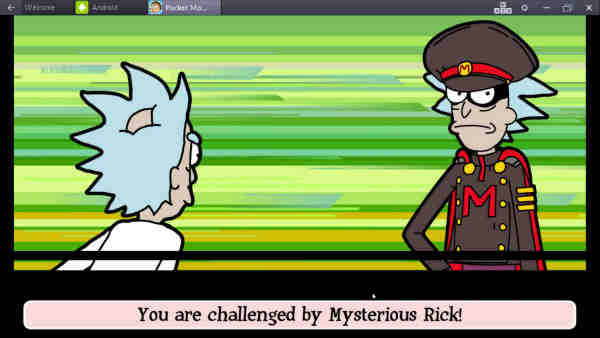pistola interdimensional en Pocket Mortys