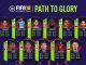 cartas camino a la gloria en FIFA 18
