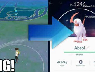 Capturar a Absol en Pokémon GO