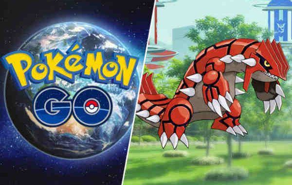 Capturar a Groudon en Pokémon GO
