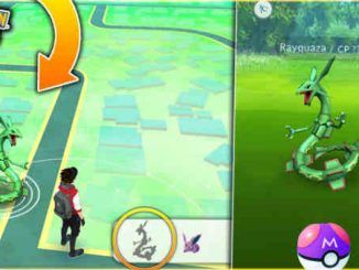 Capturar a Rayquaza en Pokémon GO