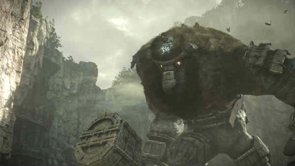 lagartos en Shadow of the Colossus