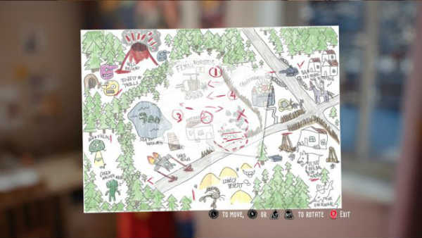 mapa tesoro laberinto captain spirit