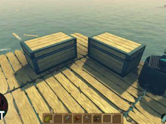 tiburones en Raft Survival