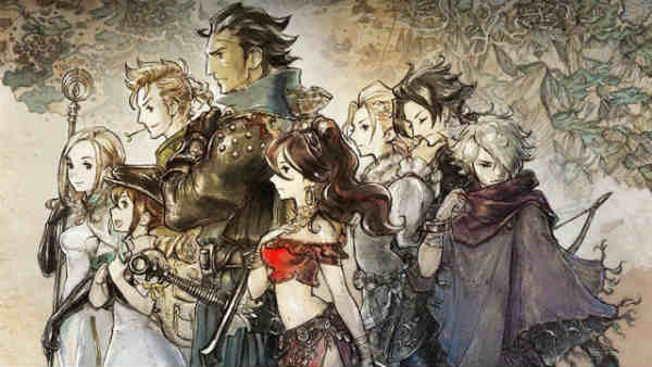 personajes en Octopath Traveler