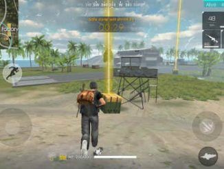 aterrizar en Free Fire Battlegrounds