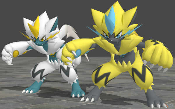 Zeraora en Pokemon Ultrasol y Ultraluna