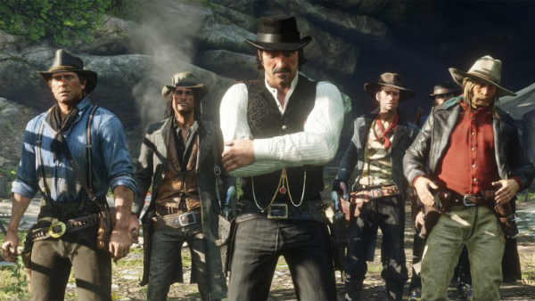 jugar con amigos en Red Dead Online